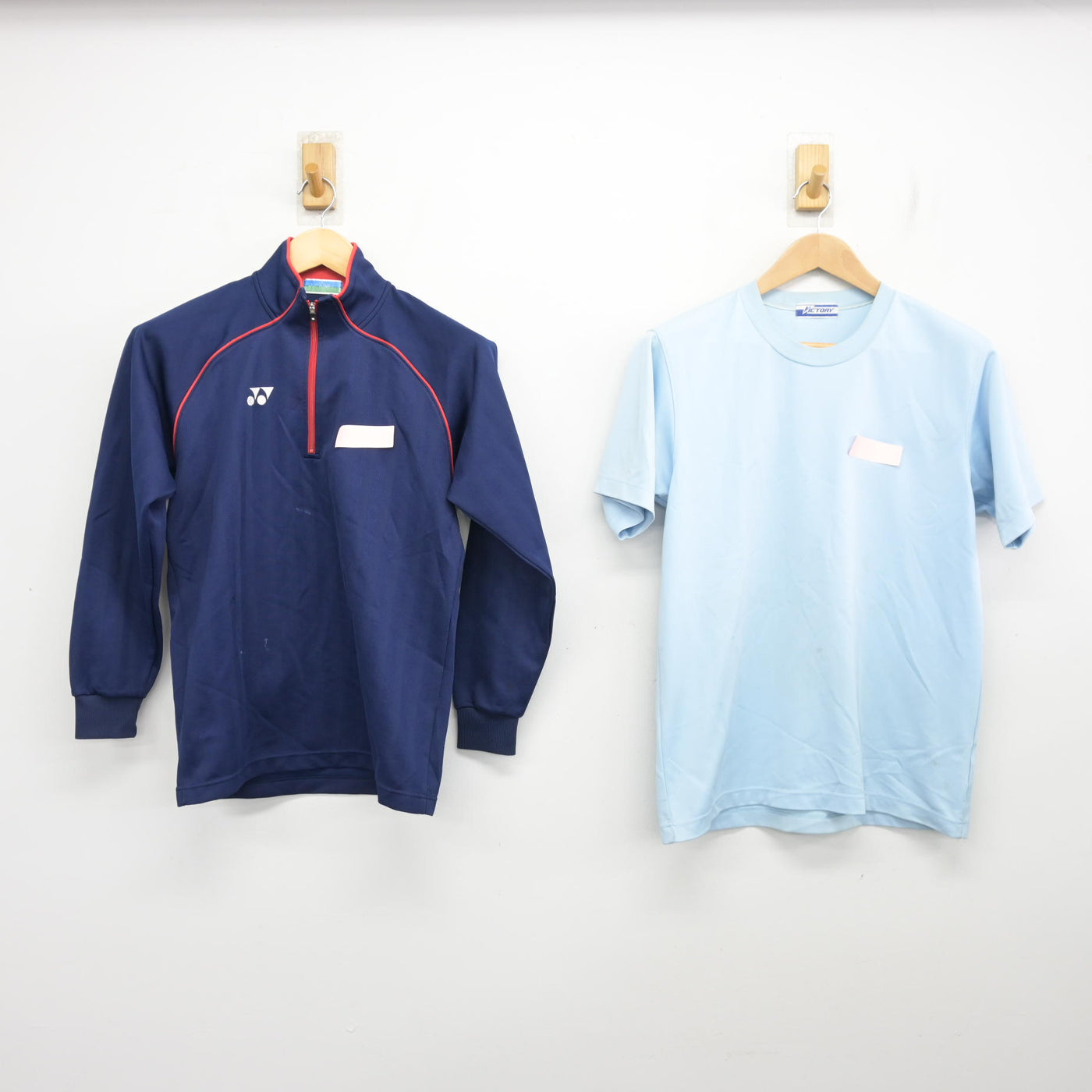 【中古】神奈川県 瀬谷中学校 女子制服 2点 (ジャージ 上・体操服 上) sf103273