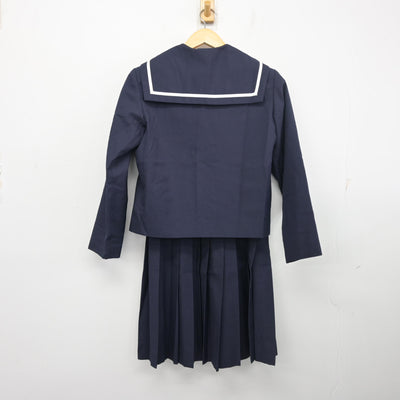 【中古】福島県 喜多方市立第一中学校 女子制服 3点 (セーラー服・スカート) sf103274