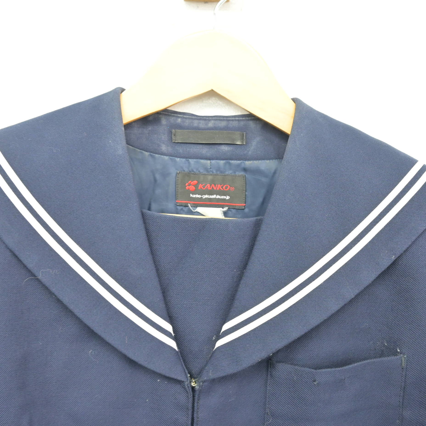 【中古】島根県 大田市立第一中学校/旧制服 女子制服 1点 (セーラー服) sf103280