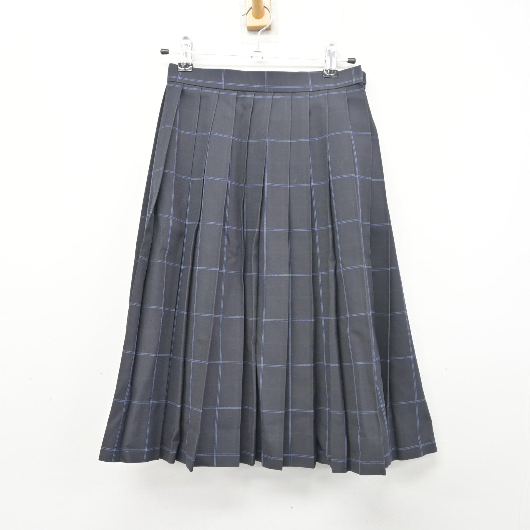 中古】千葉県 市川市立第二中学校 女子制服 3点 (シャツ・スカート