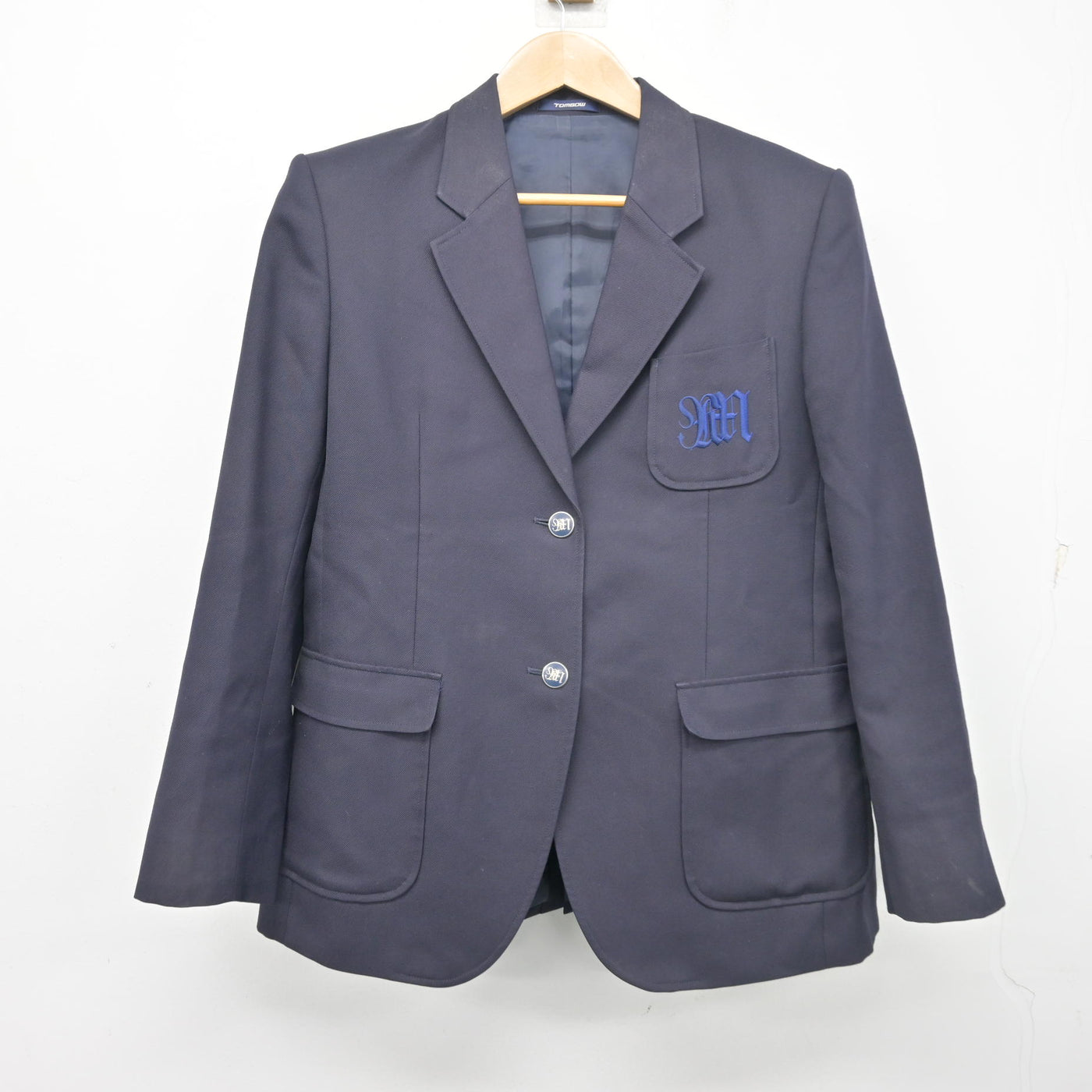 【中古】茨城県 竜ヶ崎南高等学校 女子制服 3点 (ブレザー・スカート) sf103302