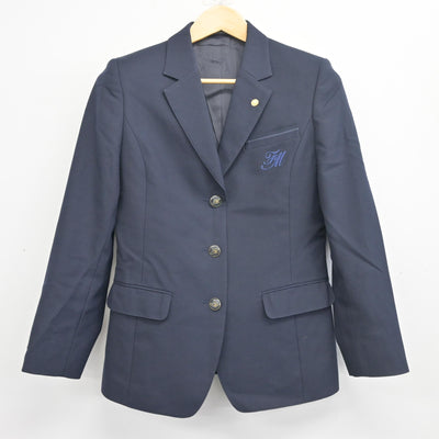 【中古】福島県 福島明成高等学校 女子制服 3点 (ブレザー・スカート) sf103309