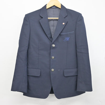 【中古】福島県 福島明成高等学校 男子制服 1点 (ブレザー) sf103311