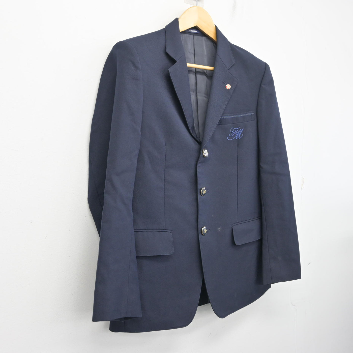 【中古】福島県 福島明成高等学校 男子制服 1点 (ブレザー) sf103311