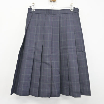 【中古】栃木県 足利大学附属高等学校 女子制服 4点 (ブレザー・シャツ・スカート) sf103317