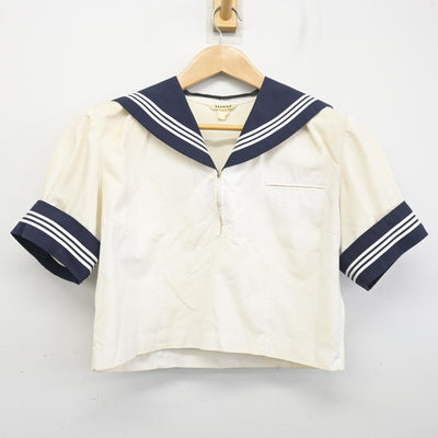 【中古】栃木県 栃木女子高等学校 女子制服 2点 (セーラー服) sf103325