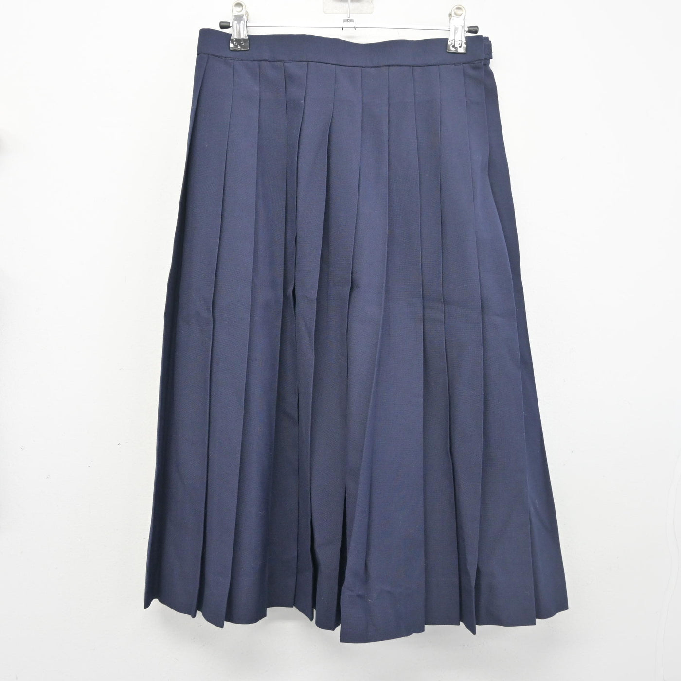 【中古】栃木県 小山中学校 女子制服 2点 (ベスト・スカート) sf103327