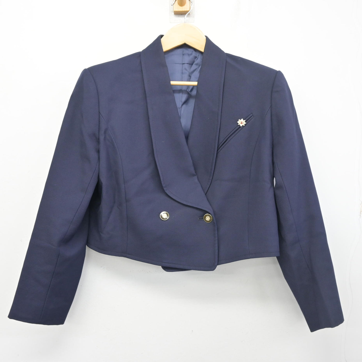 【中古】栃木県 小山高等学校 女子制服 4点 (ブレザー・スカート) sf103328