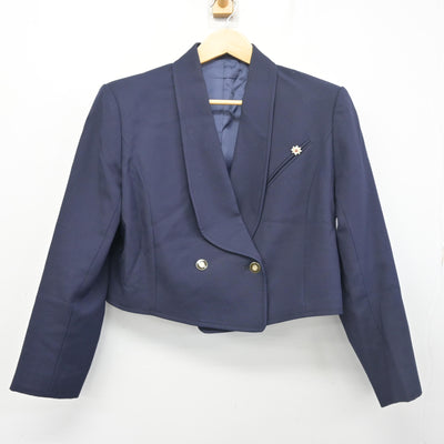 【中古】栃木県 小山高等学校 女子制服 4点 (ブレザー・スカート) sf103328