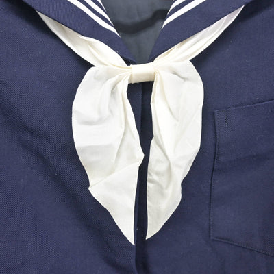 【中古】和歌山県 有功中学校 女子制服 2点 (セーラー服) sf103334