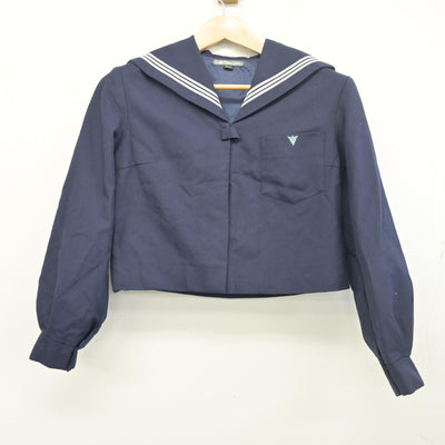 【中古】和歌山県 和歌山商業高等学校 女子制服 1点 (セーラー服) sf103336