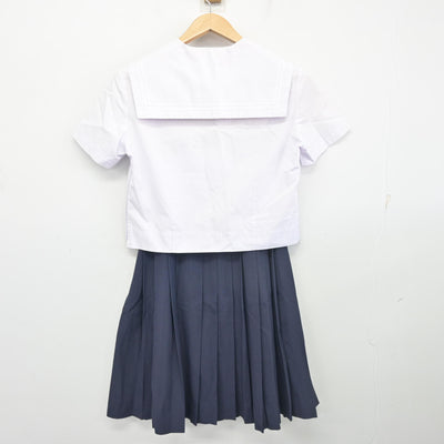 【中古】奈良県 式下中学校/旧制服 女子制服 2点 (セーラー服・スカート) sf103356