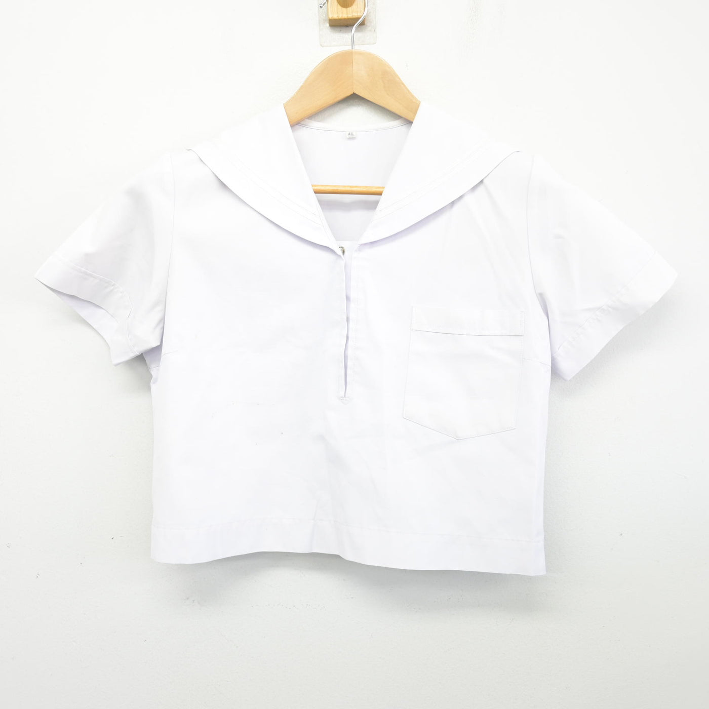 【中古】奈良県 式下中学校/旧制服 女子制服 2点 (セーラー服・スカート) sf103357