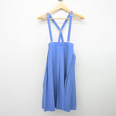 【中古】福岡県 久留米市立諏訪中学校 女子制服 3点 (セーラー服・スカート) sf103366