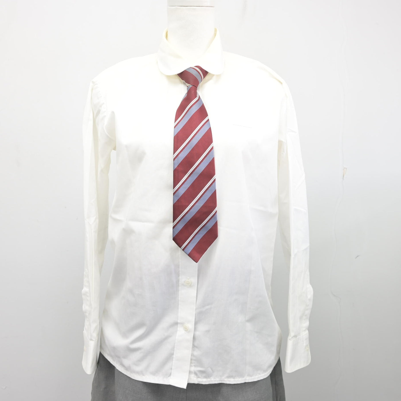 【中古】兵庫県 姫路女学院高等学校 女子制服 5点 (ブレザー・ニット・ブラウス・スカート) sf103368