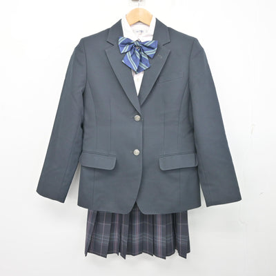 【中古】鹿児島県 鳳凰高等学校/旧制服 女子制服 4点 (ブレザー・シャツ・スカート) sf103372