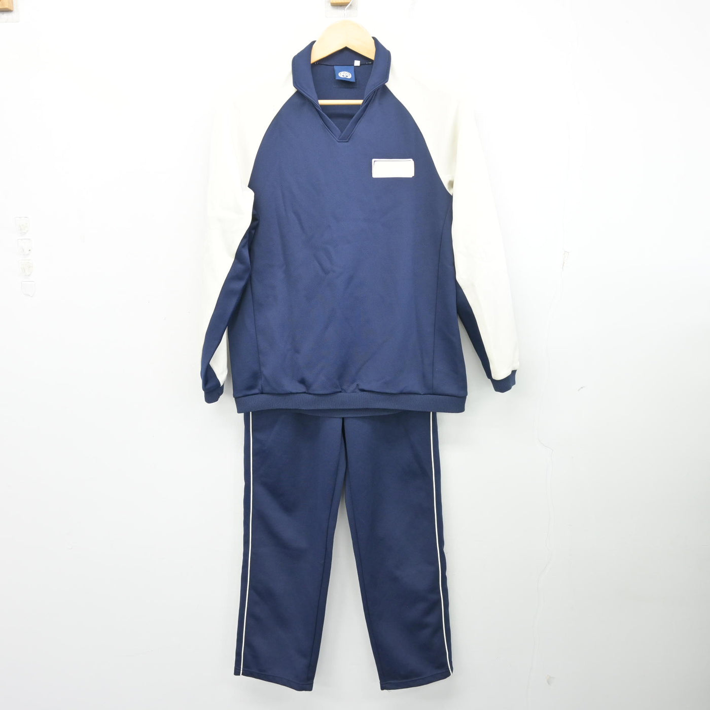 【中古】兵庫県 姫路市立灘中学校 女子制服 2点 (ジャージ 上・ジャージ 下) sf103376