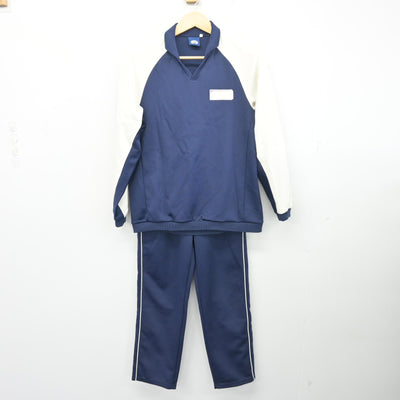 【中古】兵庫県 姫路市立灘中学校 女子制服 2点 (ジャージ 上・ジャージ 下) sf103376
