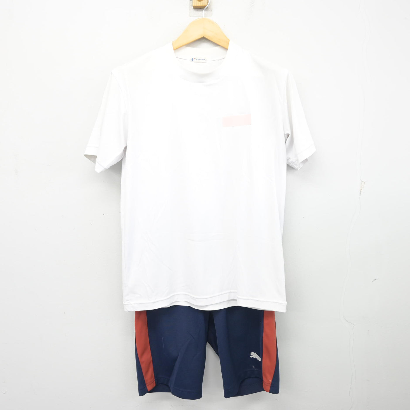 【中古】神奈川県 藤塚中学校 女子制服 2点 (体操服 上・体操服 下) sf103386