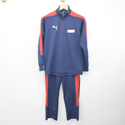 【中古】神奈川県 藤塚中学校 女子制服 2点 (ジャージ 上・ジャージ 下) sf103388