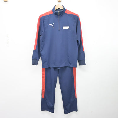 【中古】神奈川県 藤塚中学校 女子制服 2点 (ジャージ 上・ジャージ 下) sf103389