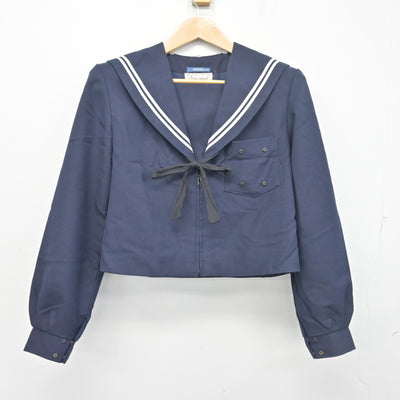 【中古】愛知県 名古屋市立南陽中学校 女子制服 3点 (セーラー服・スカート) sf103391