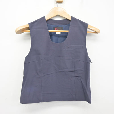 【中古】香川県 三本松高等学校 女子制服 3点 (ベスト・シャツ・スカート) sf103407