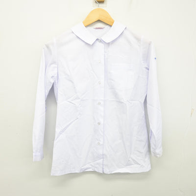 【中古】香川県 三本松高等学校 女子制服 3点 (ベスト・シャツ・スカート) sf103407