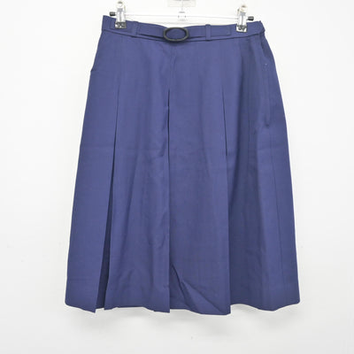 【中古】静岡県 浜北西高等学校 女子制服 4点 (ブレザー・ベスト・シャツ・スカート) sf103411