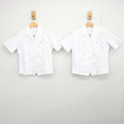 【中古】静岡県 浜北西高等学校 女子制服 2点 (シャツ) sf103414
