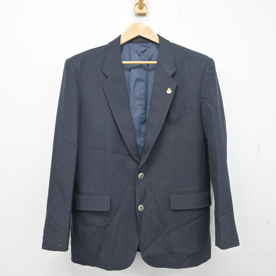 中古】兵庫県 三田西陵高等学校 男子制服 3点 (ブレザー) sf103425