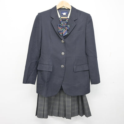 【中古】兵庫県 三田祥雲館高校 女子制服 4点 (ブレザー・スカート・スカート) sf103426
