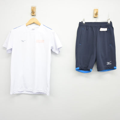 【中古】大阪府 明浄学院高等学校 女子制服 2点 (体操服 上・体操服 下) sf103430