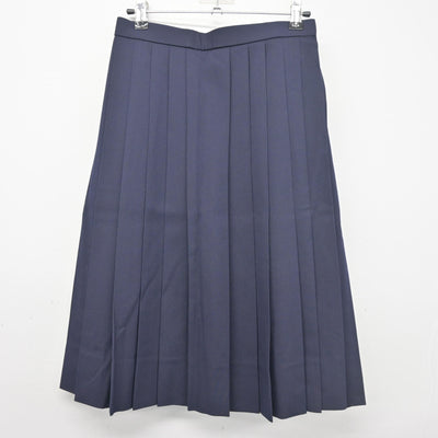 【中古】大阪府 明浄学院高等学校 女子制服 3点 (セーラー服・スカート) sf103432