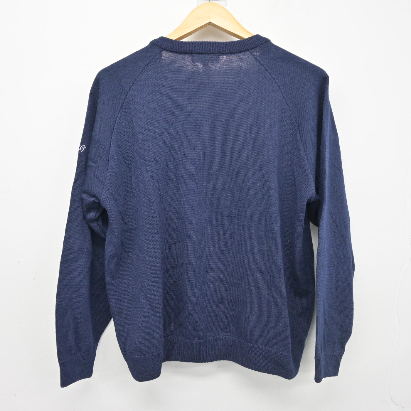 【中古】大阪府 明浄学院高等学校 女子制服 2点 (ニット) sf103435