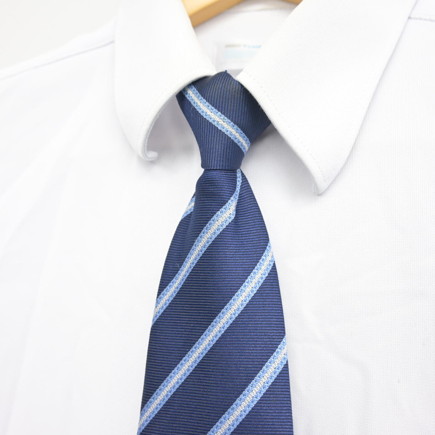 【中古】福島県 会津若松市立河東学園 男子制服 4点 (ブレザー・シャツ・ズボン) sf103438