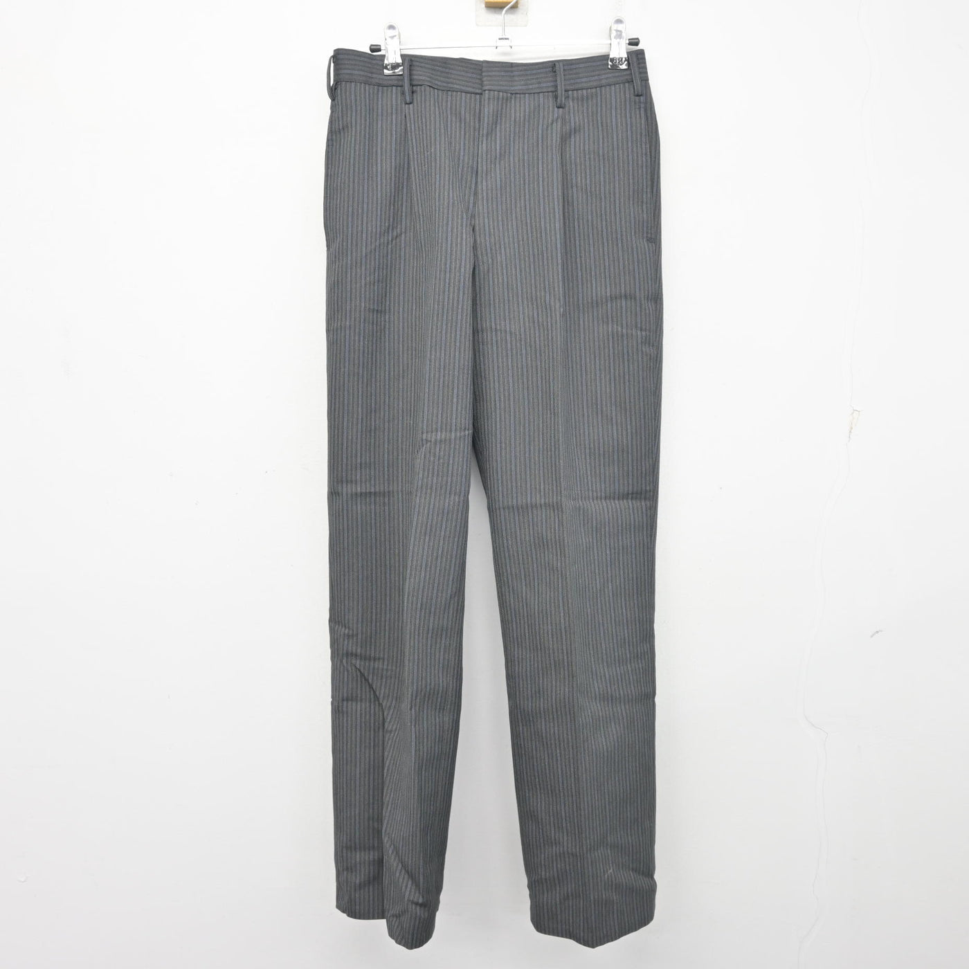 【中古】福島県 会津若松市立河東学園 男子制服 4点 (ブレザー・シャツ・ズボン) sf103438