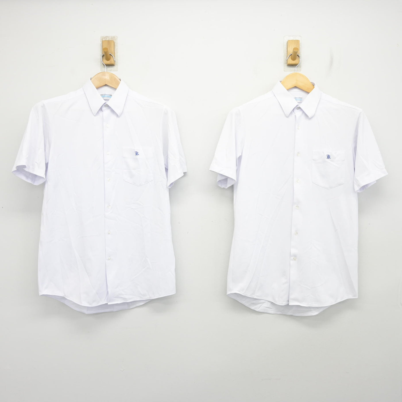 【中古】福島県 会津若松市立河東学園 男子制服 2点 (シャツ) sf103439