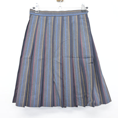 【中古】福島県 葵高等学校 女子制服 2点 (シャツ・スカート) sf103445