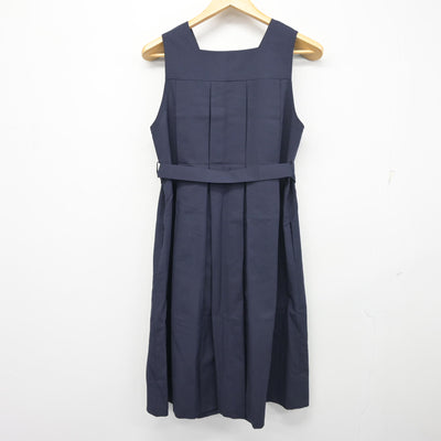 【中古】福岡県 福岡雙葉高等学校 女子制服 1点 (ジャンパースカート) sf103453