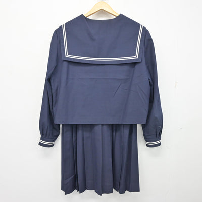 【中古】奈良県 天理市立南中学校 女子制服 2点 (セーラー服・スカート) sf103457