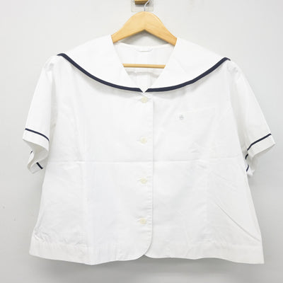 【中古】奈良県 奈良女子高等学校 女子制服 4点 (セーラー服・スカート) sf103461