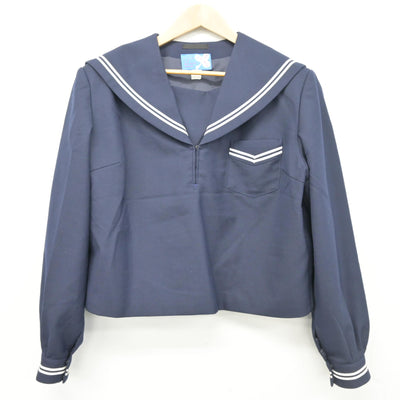 【中古】奈良県 天理市立南中学校 女子制服 2点 (セーラー服・スカート) sf103463