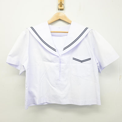 【中古】奈良県 天理市立南中学校 女子制服 2点 (セーラー服・スカート) sf103467