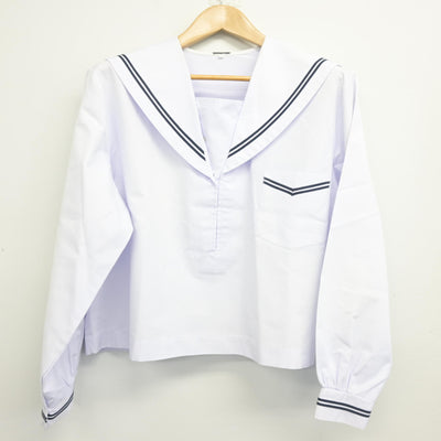 【中古】奈良県 天理市立南中学校 女子制服 3点 (セーラー服・スカート) sf103468