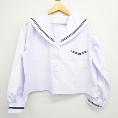 【中古】奈良県 天理市立南中学校 女子制服 2点 (セーラー服) sf103469