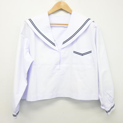 【中古】奈良県 天理市立南中学校 女子制服 2点 (セーラー服) sf103469