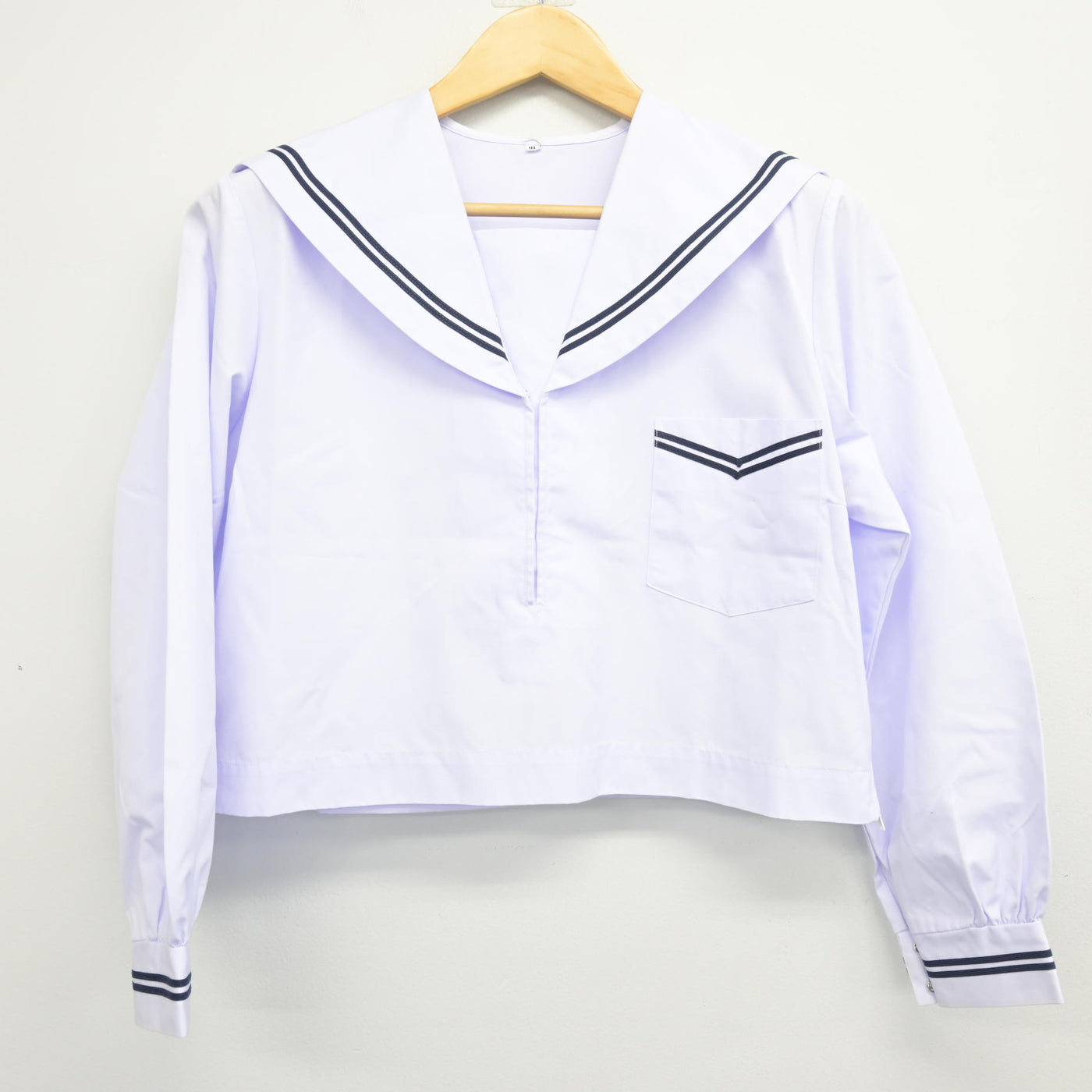 【中古】奈良県 天理市立南中学校 女子制服 2点 (セーラー服) sf103470