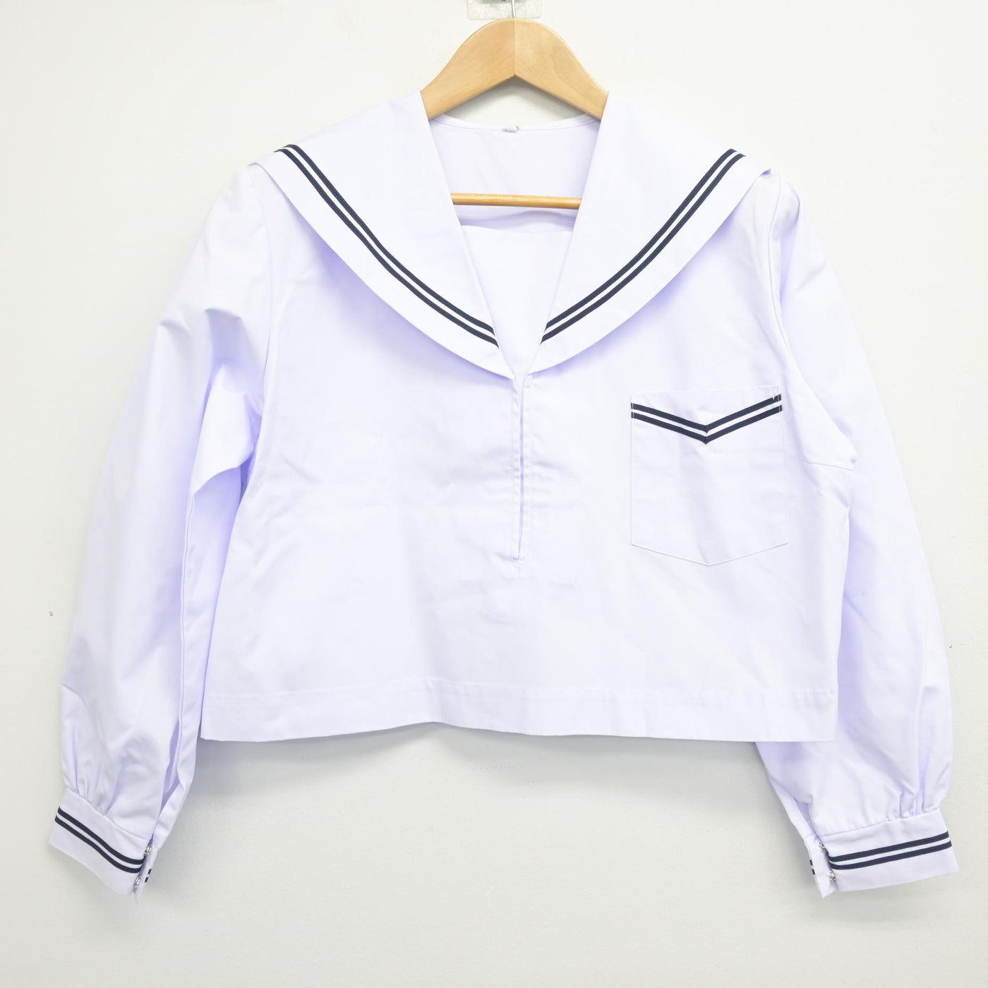 【中古】奈良県 天理市立南中学校 女子制服 2点 (セーラー服) sf103471