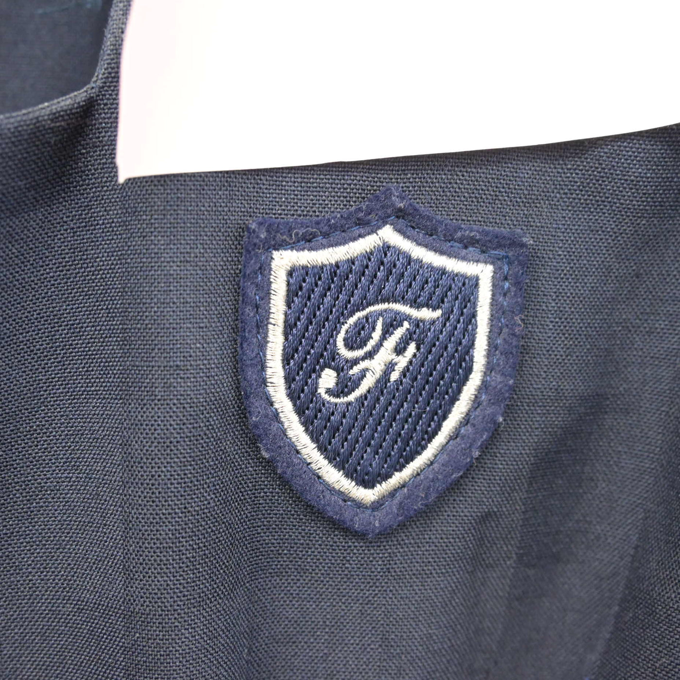 【中古】福岡県 二日市中学校 女子制服 2点 (シャツ・ジャンパースカート) sf103474